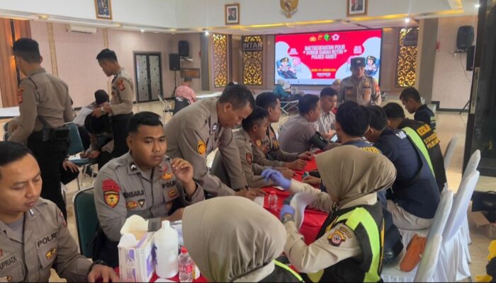 Tetesan Darah Polisi Garut Jadi Harapan, Polres Himpun 45 Labu untuk Kemanusiaan
