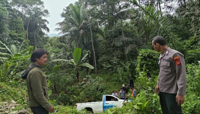 Toyota Triton Terperosok ke Jurang 6 Meter di Bungbulang Garut, Empat Orang Luka Ringan
