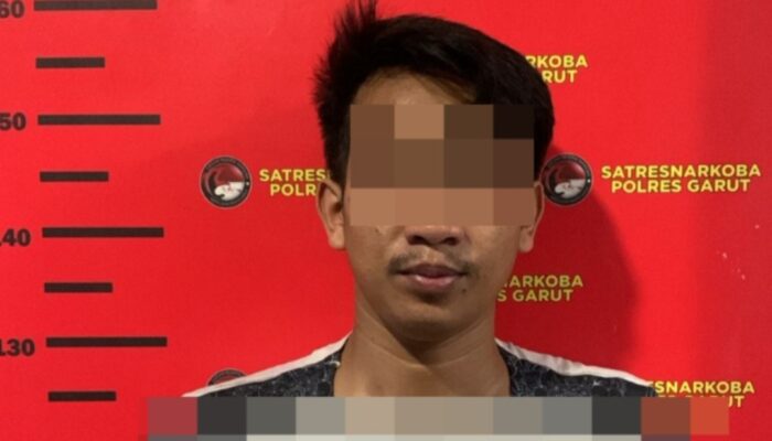 Polres Garut Tangkap Pengedar Sabu di Tarogong Kidul, Amankan 5 Paket Seberat 4,87 Gram