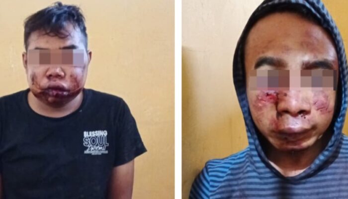 Dua Terduga Curanmor Diamuk Massa di Limbangan, Satu Warga Bandung dan Satu Asal Garut Diamankan Polisi