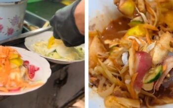 Rujak Asinan Porsi Jumbo Rp10 Ribu di Garut Viral di TikTok, Bisa Dinikmati 4 Orang