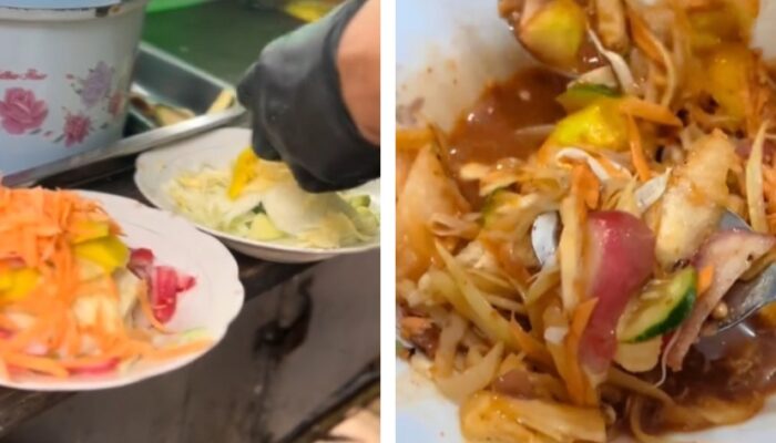 Rujak Asinan Porsi Jumbo Rp10 Ribu di Garut Viral di TikTok, Bisa Dinikmati 4 Orang