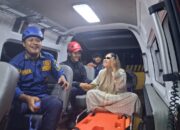 Diduga Depresi, Wanita Bertahan di Tebing Tugu PLP Garut Dievakuasi Damkar dalam 9 Menit