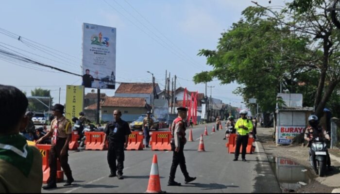 Arus Mudik Lebaran 2026 Meningkat, Polres Garut Terapkan One Way 9 Kali di Jalur Limbangan–Malangbong hingga Kadungora