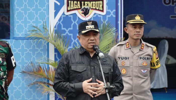Pimpin Apel Siaga Malam Takbiran, Bupati Garut Minta Pengamanan Humanis demi Kenyamanan Pemudik