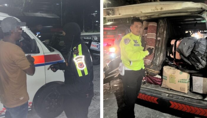 Kedok Ambulans untuk Mudik Terbongkar di Malangbong, Angkut Penumpang hingga Sepeda Motor