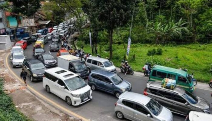 H-5 Lebaran 2026, Arus Mudik di Nagreg Meningkat, 44.701 Kendaraan Melintas hingga Sore