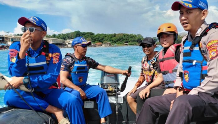 Patroli Laut Diperketat, Sat Polairud Garut Sisir Pantai Selatan Antisipasi Lonjakan Wisatawan