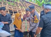 Rumah Panggung Lapuk di Cibalong Garut Roboh, Polisi Gerak Cepat Beri Bantuan