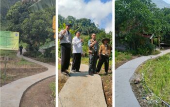 DD Menyusut, Pembangunan Desa Pamalayan Tetap Tuntas Berkat Gotong Royong Warga