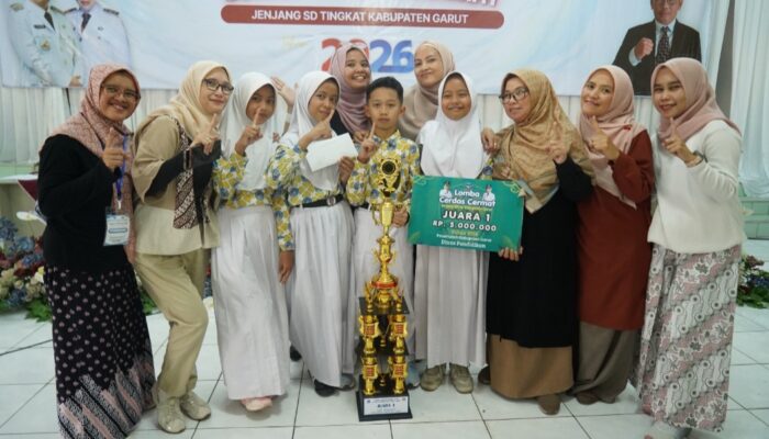SDN 4 Pataruman Kembali Juara LCC SD Garut 2026, Ungguli 42 Kecamatan dalam Ajang Literasi-Numerasi