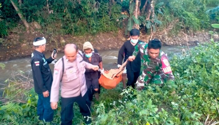 Warga Malangbong Garut Digemparkan Penemuan Mayat Pria di Tepi Sungai Cipedes
