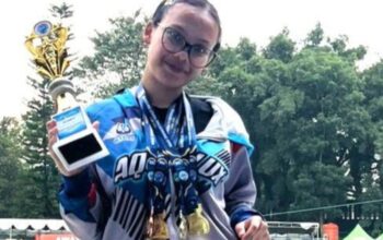 Tak Hanya Jago Bernyanyi, Atlet Selam Asal Garut Ini Bersinar di Finswimming 2026