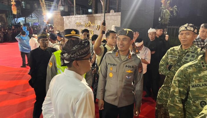 621 Personel Gabungan Amankan Kirab Budaya Milangkala Tatar Sunda di Garut