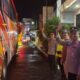 Ribuan Buruh Garut Berangkat ke Monas, 55 Bus Dikawal Ketat Polisi