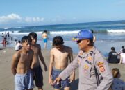 Long Weekend, Satpolairud Polres Garut Perketat Patroli di Pantai Karangpapak, Wisatawan Diimbau Waspada Ombak