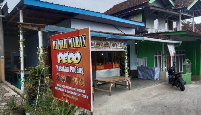 Rumah Makan Padang “Pedo” Buka Cabang Baru di Jalur Wisata Cisewu–Rancabuaya