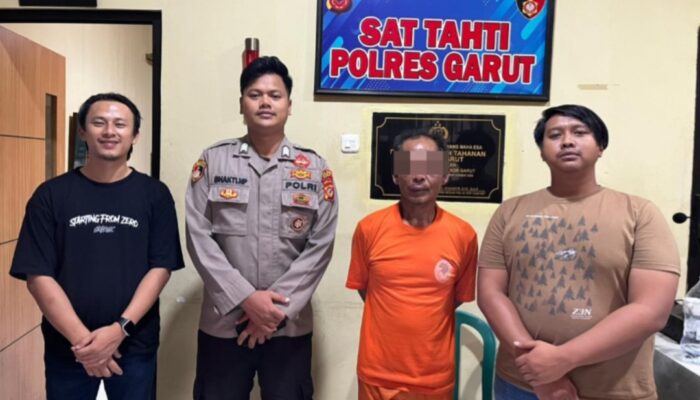 Bobol Rumah Lewat Jendela saat Pemilik Pergi, Pria di Banjarwangi Garut Ditangkap Polisi