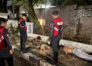 Dua Remaja Kepergok Nenggak Miras di Kawasan Pendopo Garut saat Patroli Malam Polisi