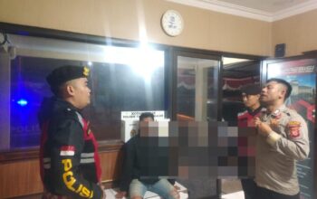 Polisi Amankan Pemuda Diduga Mabuk yang Resahkan Warga di Otista Garut
