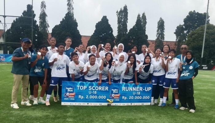 Sepakbola Putri Garut Bersinar, Runner-up Liga Pertiwi Jabar dan Lolos ke Putaran Nasional