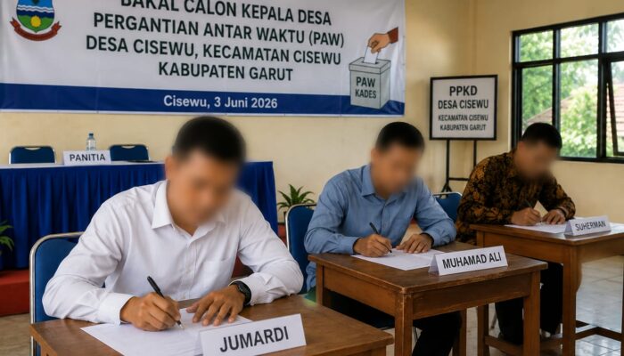 Seleksi Kades PAW Cisewu Masuk Tahap Krusial, Tiga Bakal Calon Ikuti Tes Tulis
