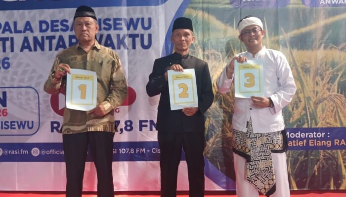 Dua Calon Tertua Raih Nomor Urut 1 dan 2 pada PAW Kades Cisewu, Ferdi Dapat Nomor 3