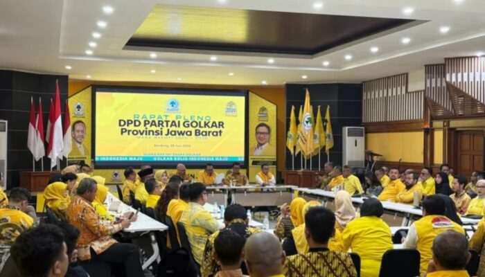 Golkar Jabar Resmi Gelar Pleno Perdana, Kepengurusan Baru Didominasi Generasi Milenial