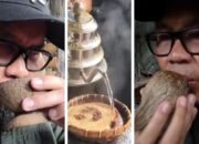 Menyeruput Kopi Lisung di Kamojang, Ritual Tradisional yang Bikin Wartawan Garut Janur M Bagus Terpukau
