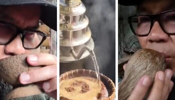 Menyeruput Kopi Lisung di Kamojang, Ritual Tradisional yang Bikin Wartawan Garut Janur M Bagus Terpukau