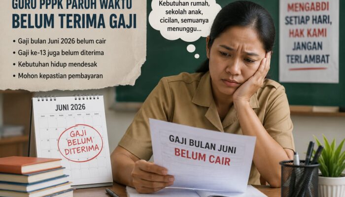 Guru PPPK Paruh Waktu di Garut Keluhkan Gaji Juni Belum Cair, Padahal Pegawai Lain Sudah Menerima
