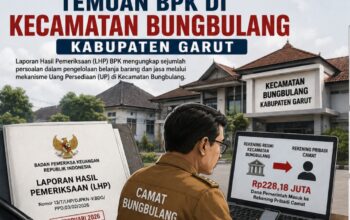 Sederet Temuan BPK di Kecamatan Bungbulang Garut, Dana Masuk Rekening Pribadi Camat hingga Nota Palsu