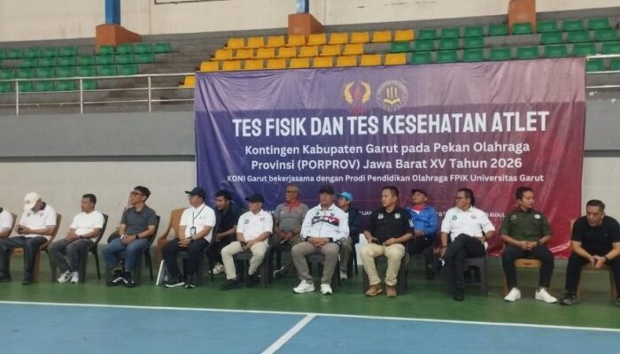 553 Atlet Garut Jalani Tes Fisik dan Kesehatan, Matangkan Persiapan Porprov Jabar 2026