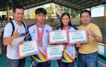 Atlet Renang Pelajar Garut Borong Medali di O2SN Jabar 2026, Kalula Akira Lolos ke Tingkat Nasional