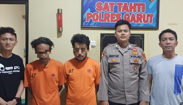 Diduga Dipengaruhi Miras, Dua Warga Garut Ditahan Polisi usai Keroyok Pria di Area Pesantren
