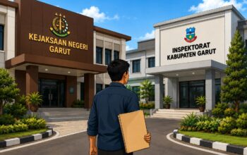 Kasus Dugaan Korupsi GOR Desa Tambaksari Garut Belum Berprogres, Pelapor Kembali Datangi Kejari dan Inspektorat