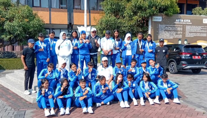 Garut Punya Asa Raih Emas Porprov 2026, Tim Sepak Bola Putri Finalis Nasional Dapat Apresiasi Bupati