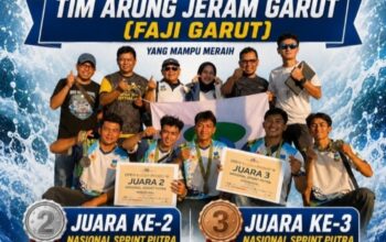 Garut Borong Dua Podium di Kejuaraan Nasional Arung Jeram Kulonprogo IV