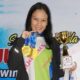 Berliana Nurfadilah Fitri Sabet 4 Emas, Jadi Atlet Selam Putri Terbaik di Shark Finswimming Open VII