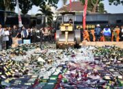 Polda Jabar Musnahkan 2,72 Juta Obat Keras dan Ribuan Barang Bukti Kejahatan
