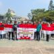 1.000 Bendera Merah Putih Dibagikan di Malangbong, Polisi Ajak Warga Semarakkan HUT ke-81 RI