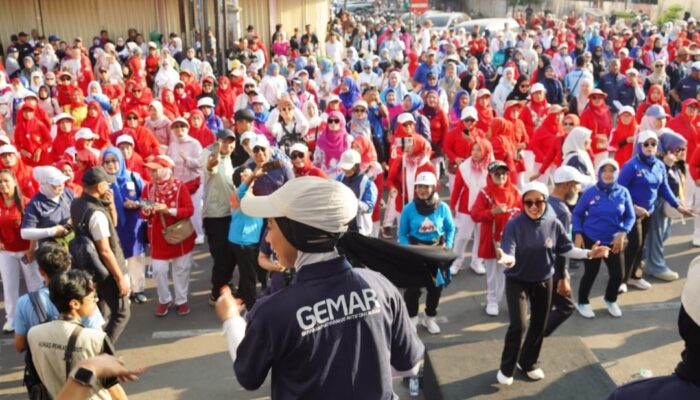 Pacu Kebugaran Warga, Garut dan Kemenpora Gelar Gerakan Masyarakat Aktif Berolahraga di CFD