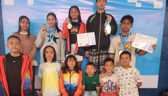 Junior Aquatic Sport Garut Bersinar di UPI Cup 2026, Borong Medali dan Pecahkan Rekor Waktu Pribadi
