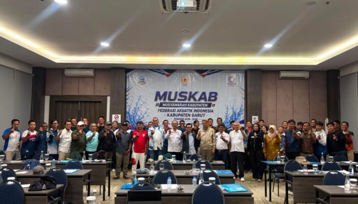 Agus Ismail Kembali Pimpin Federasi Akuatik Garut, Targetkan Prestasi Hingga Tingkat Internasional