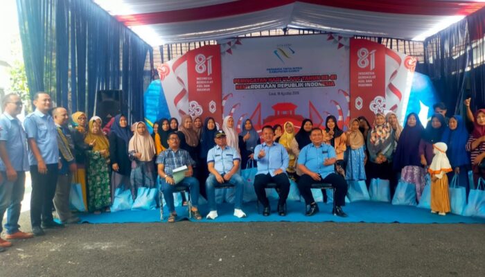 Perumda Tirta Intan Garut Salurkan Sembako ke 70 Warga, Bantuan Tak Hanya untuk Lansia
