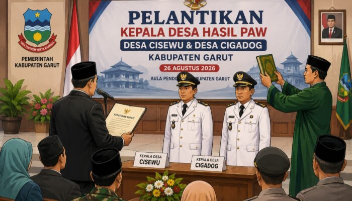 Bupati Garut Lantik Kades PAW Cisewu dan Cigadog Besok, Sisa Dua Desa Tunggu Musdes