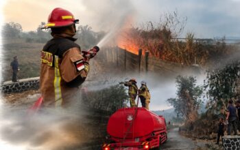Tiga Hektare Lahan PT Changshin di Garut Terbakar, Api Diduga dari Sisa Pembakaran
