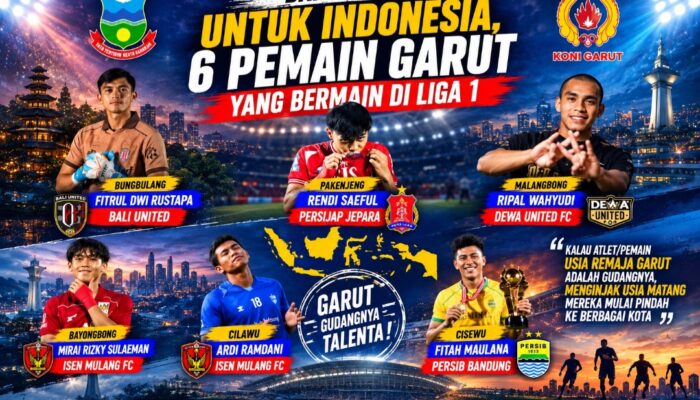 Enam Pesepak Bola dari Pelosok Garut Menembus Liga Nasional, dari Cisewu hingga Malangbong