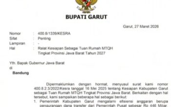 Garut Batal Jadi Tuan Rumah MTQ Jabar 2027, Gubernur Ungkap APBD Turun dan Fokus Dialihkan ke Infrastruktur