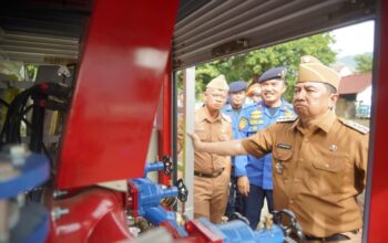 Kebakaran Melonjak, Damkar Garut Absen dari Panggung HUT ke-81Republik Indonesia